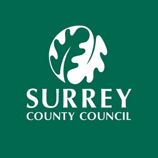 Surrey county council logo.
