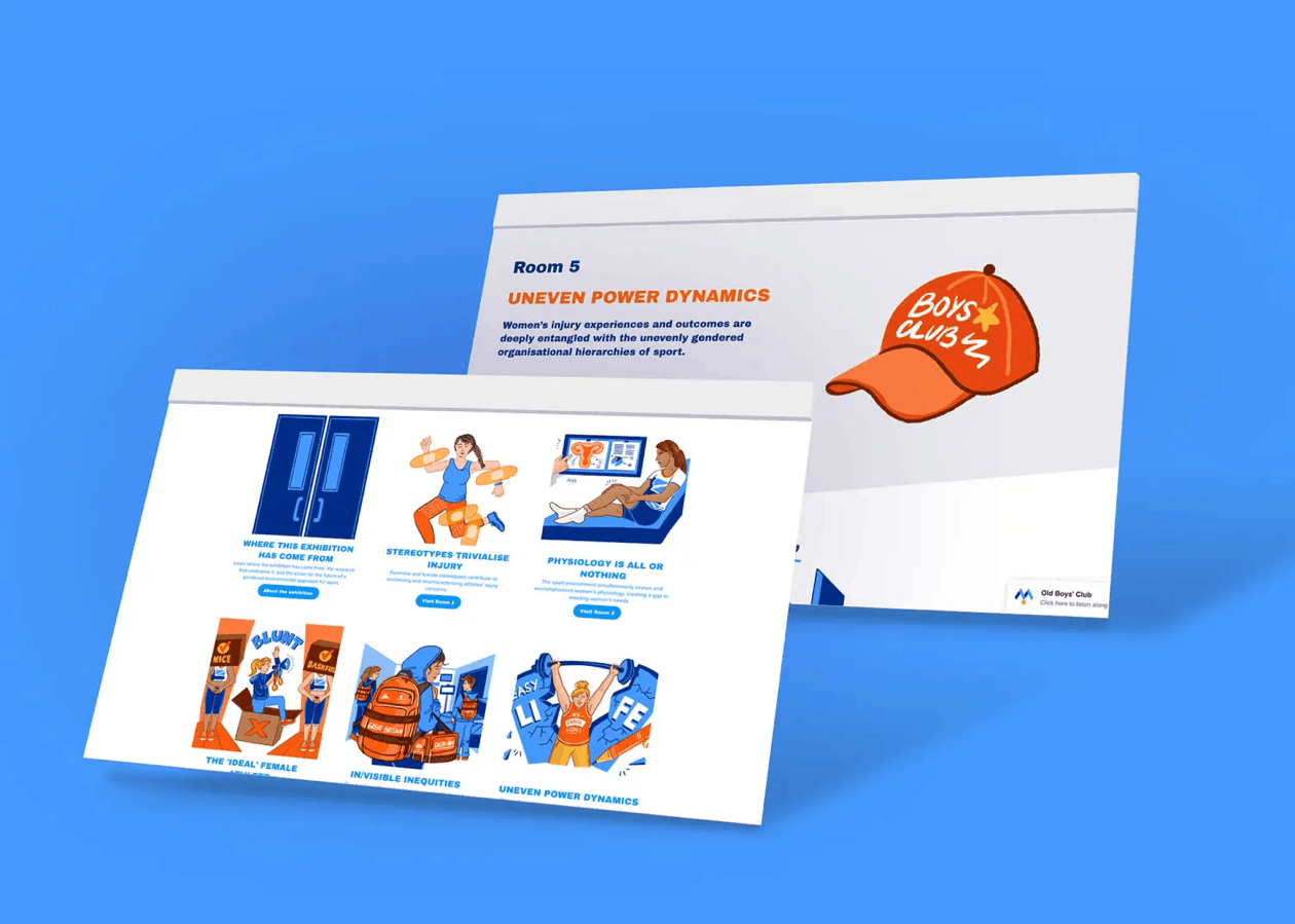 An image of a website mockup.