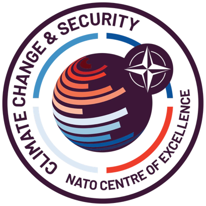 NATO — Climate Change and Security Centre of Excellence (CCASCOE) Logo