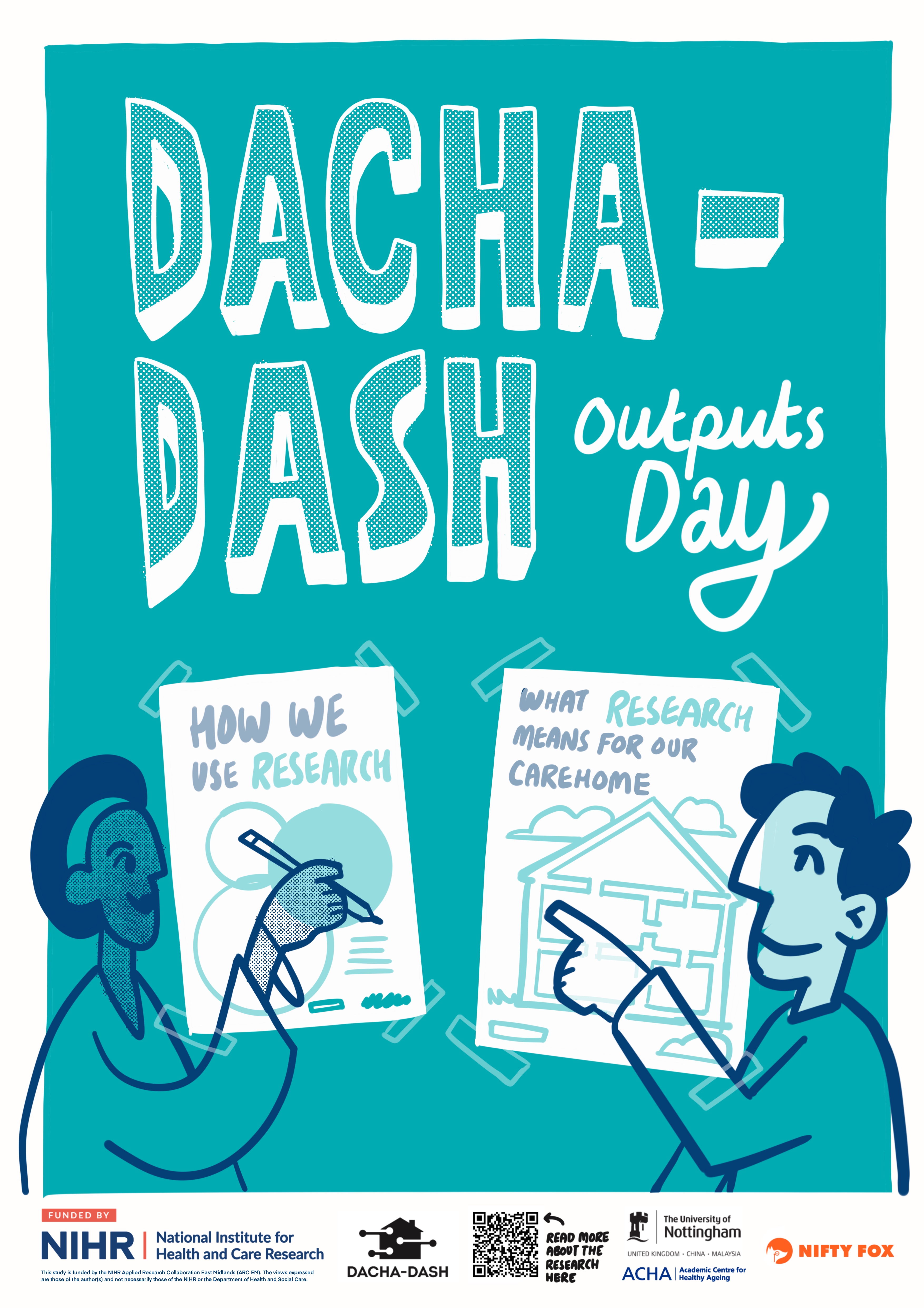 Scribe gallery slide for DACHA-DASH - Outputs Day