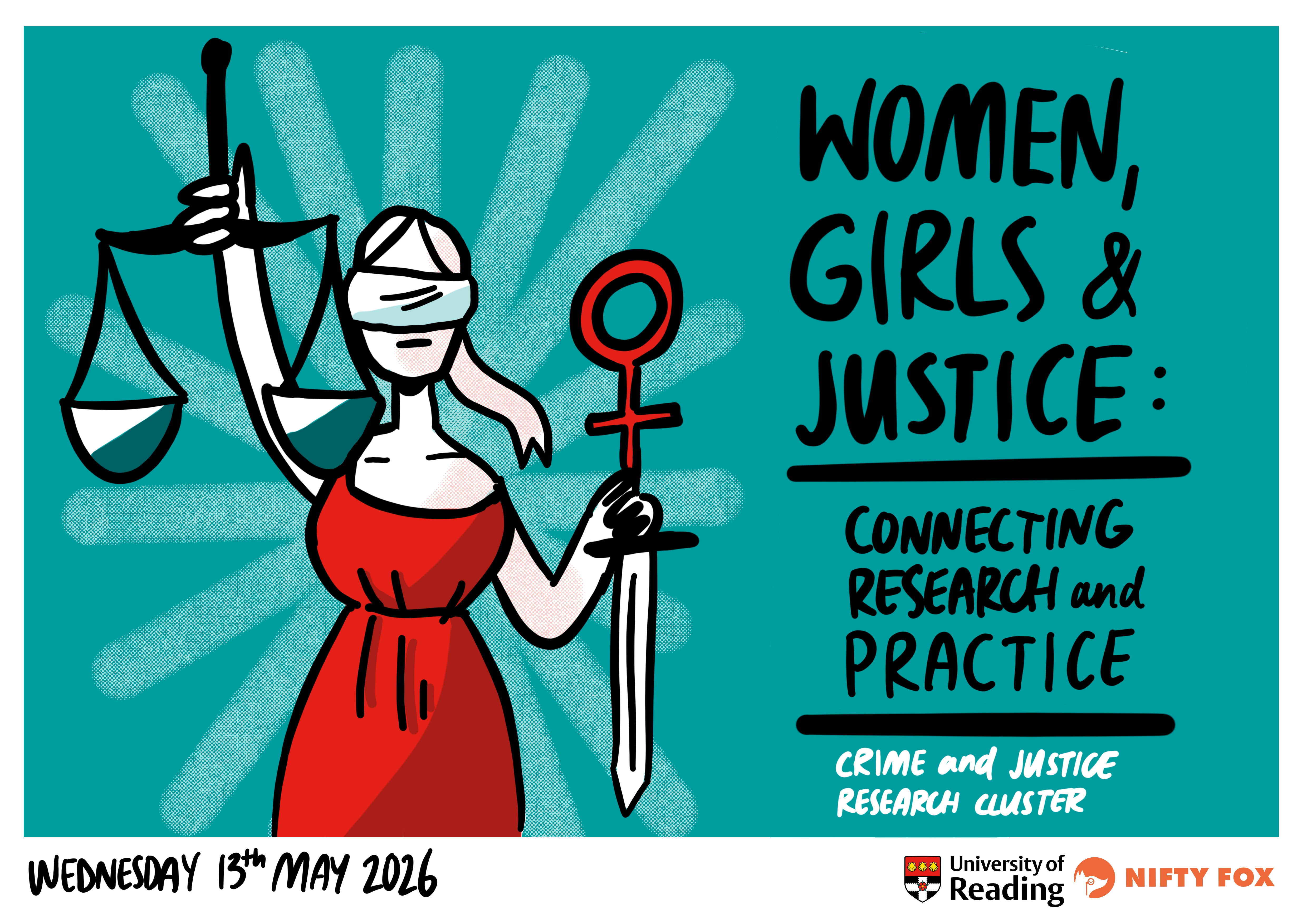 Scribe gallery slide for Women, Girls and Justice: Connecting Research and Practice