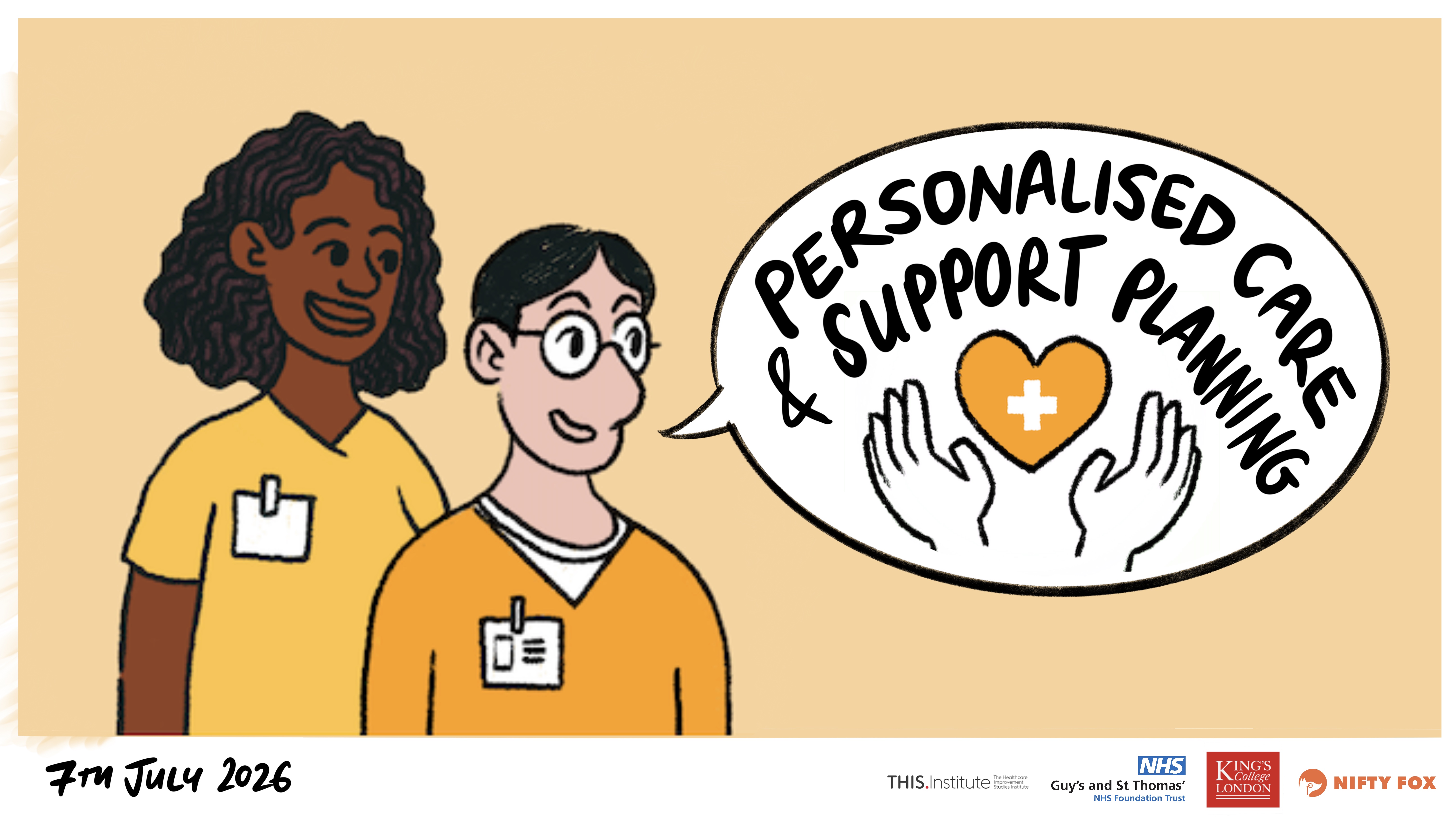 Scribe gallery slide for Personalised Care Planning and Support