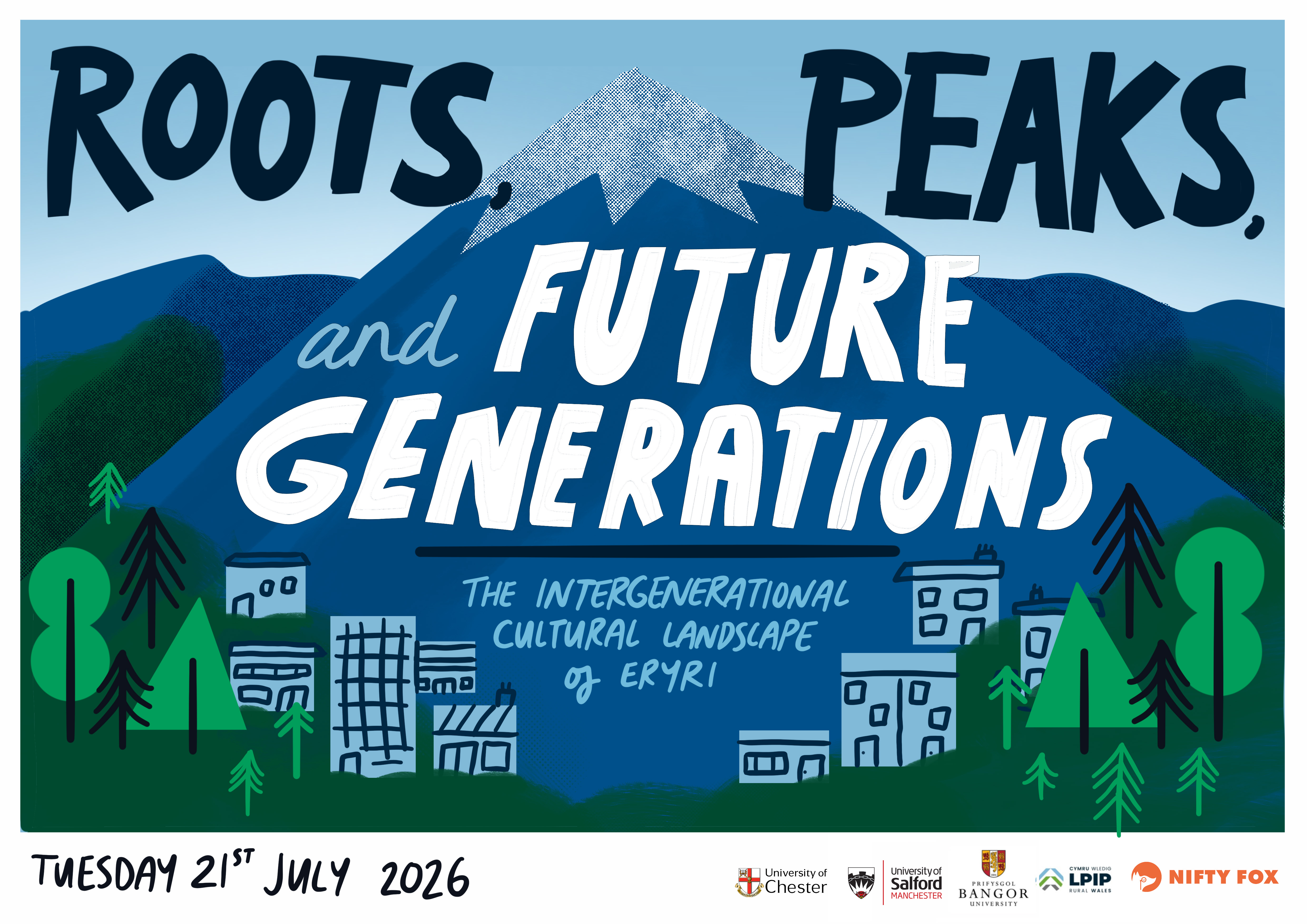 Scribe gallery slide for Roots, Peaks, and Future Generations: The intergenerational Cultural Landscape of Eryri