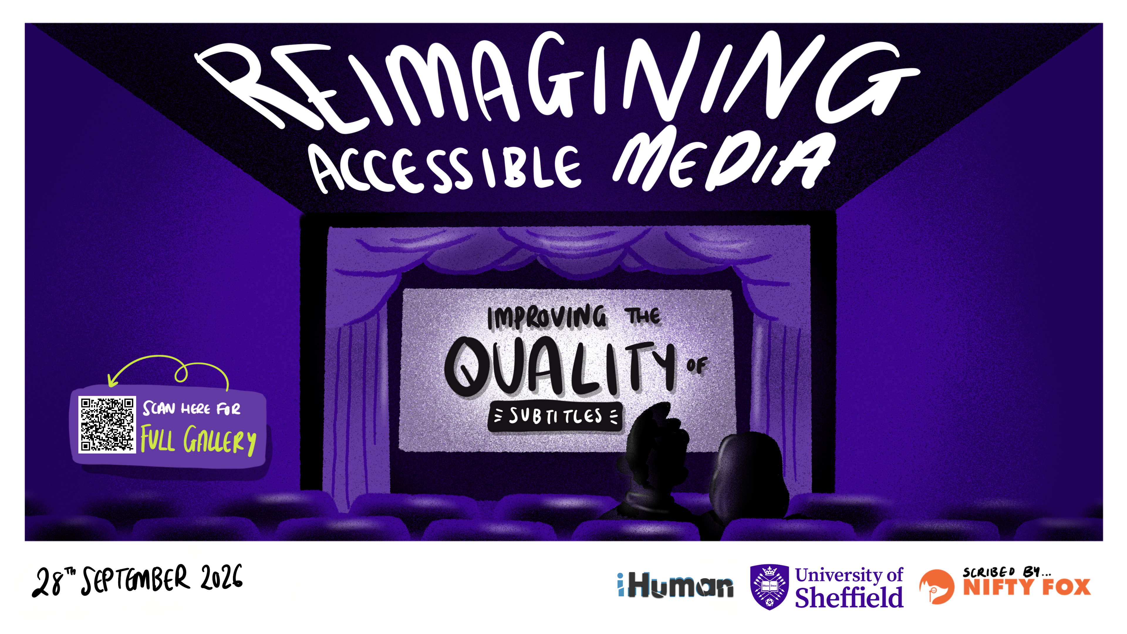 Scribe gallery slide for Reimagining accessible media
